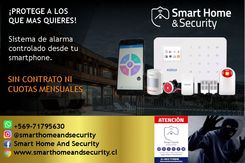 Alarma Para Casa O Negocio Smart Home And Security 4318