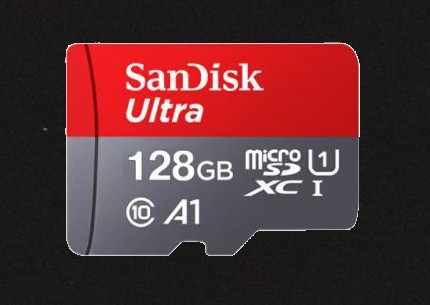 Memoria Micro SD sandisk 128Gb clase 10